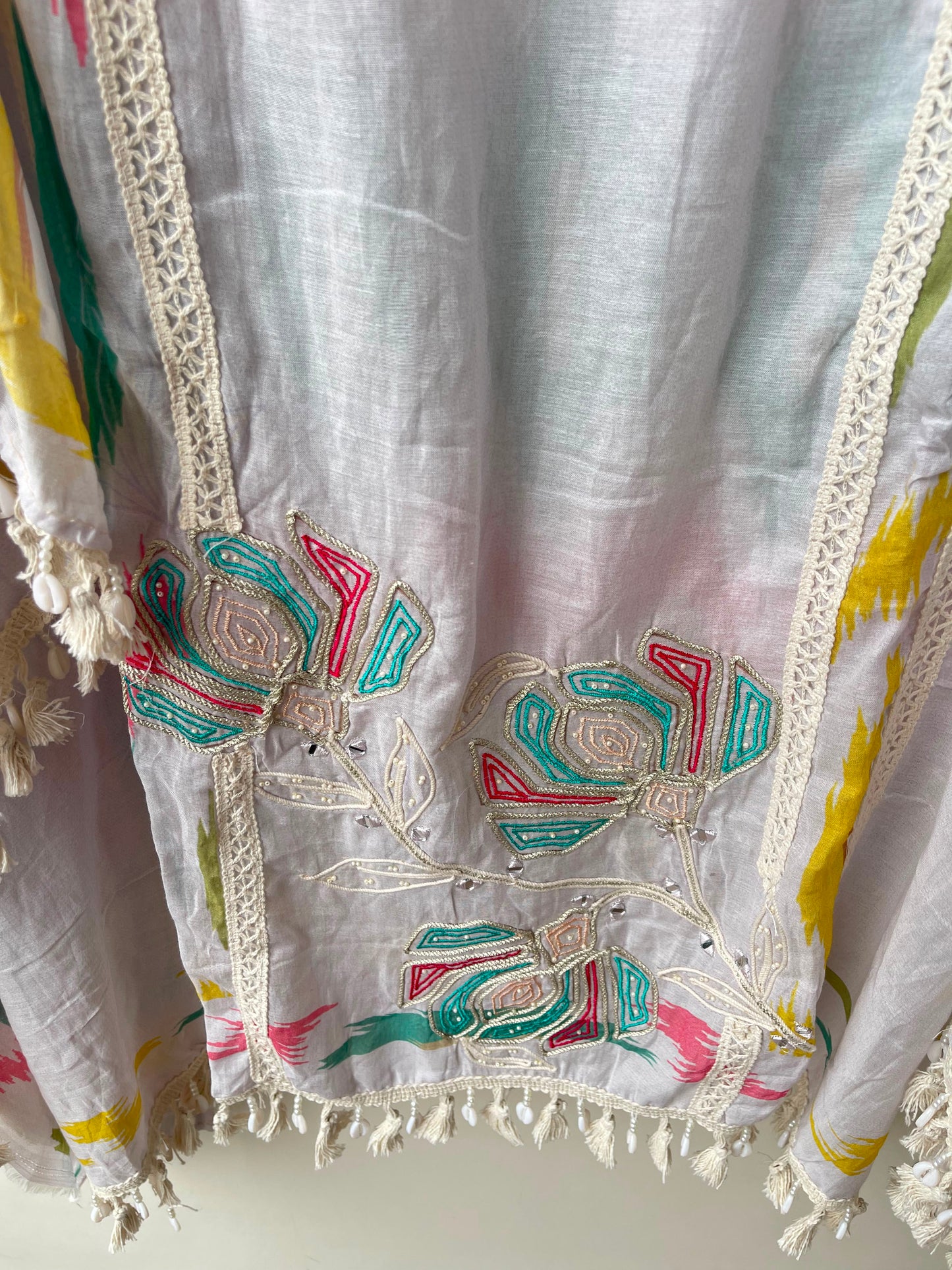 Mul Chanderi printed ladies unstitched suit Rc19237 (c)