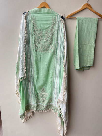 Mul chanderi unstitched ladies suit Rc19130 (a)