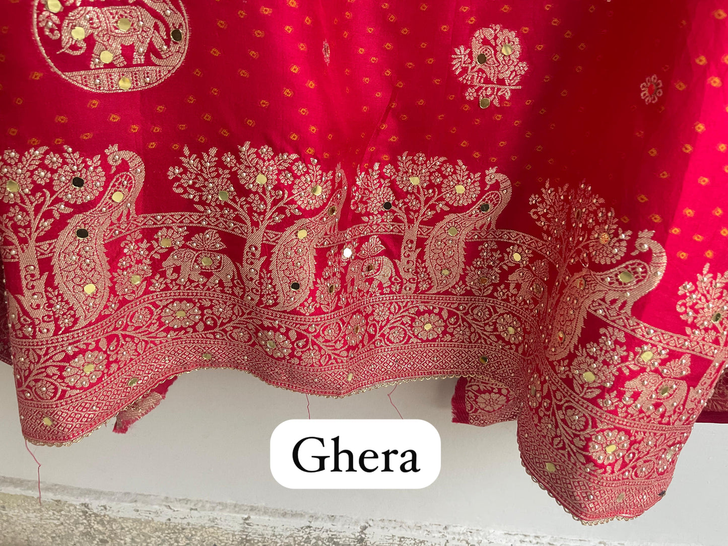 Banarasi silk unstitched ladies suit Rc17840 (a)