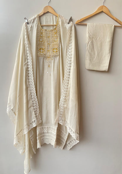 Mul Chanderi Unstitched Ladies Suit RC18730 – view 6