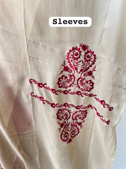 Organza Tuile unstitched ladies suit Rc19163