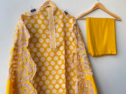 Shimmer linen printed ladies unstitched suit Rc19111
