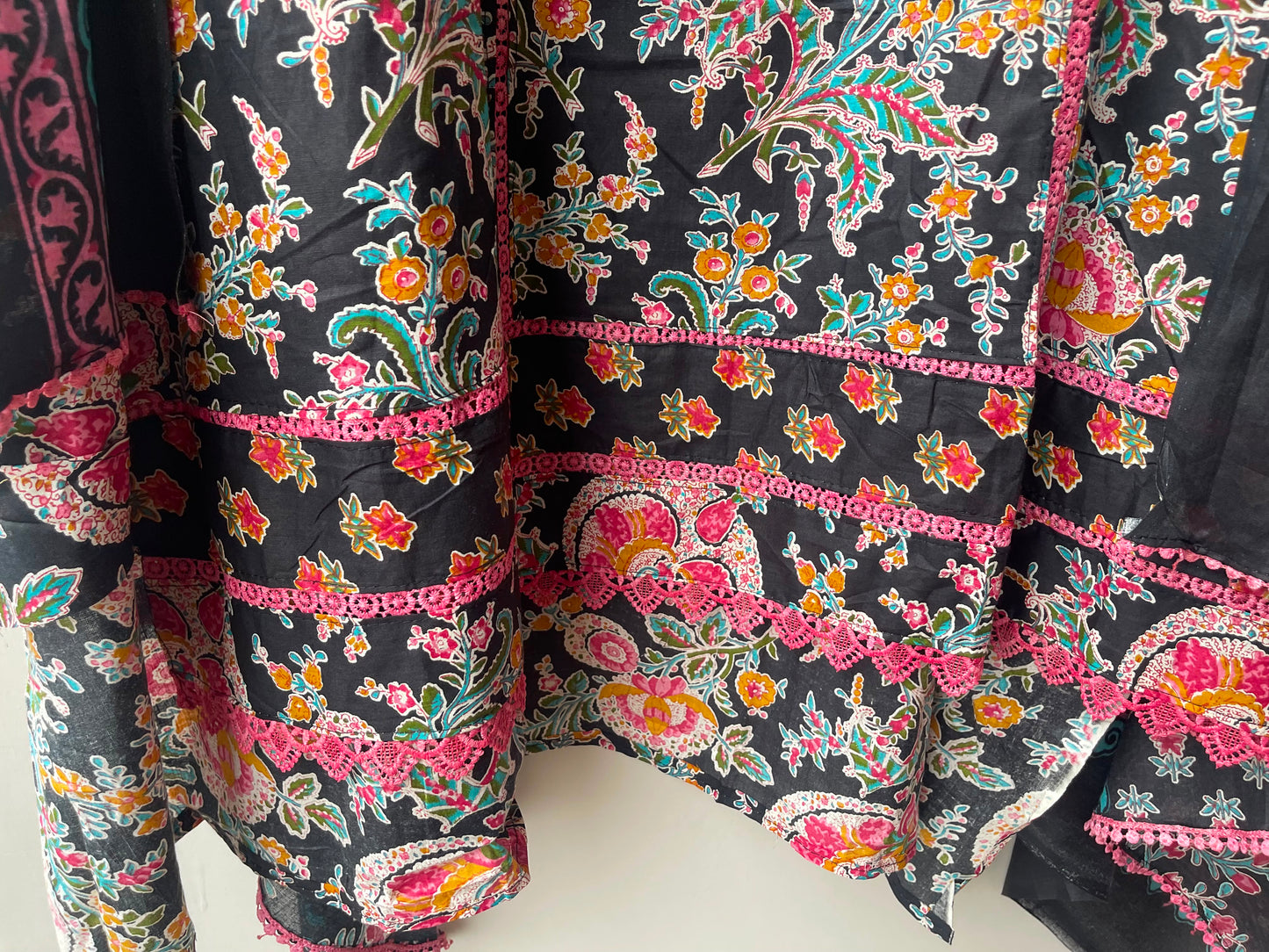 Cotton printed unstitched ladies suit Rc19129 (b)