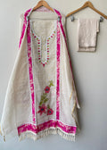 Jute Fabric Unstitched Ladies Suit RC-18686