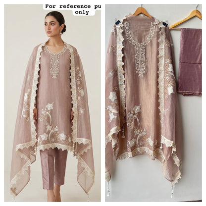 Pure shimmer tissue ladies unstitched suit Rc19192 (b)