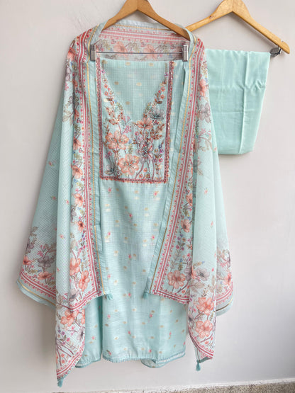 Banaras kota doriya ladies unstitched suit Rc18437 (b)