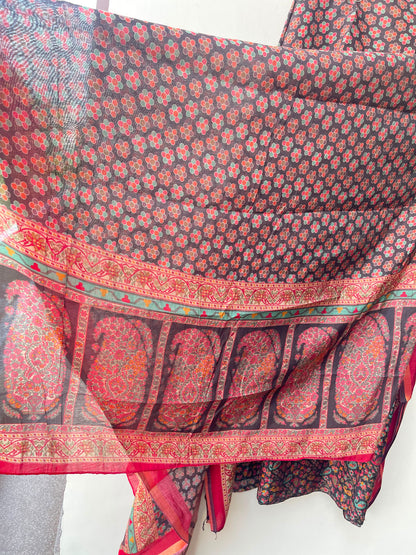 Mul cotton printed unstitched ladies suit Rc19299