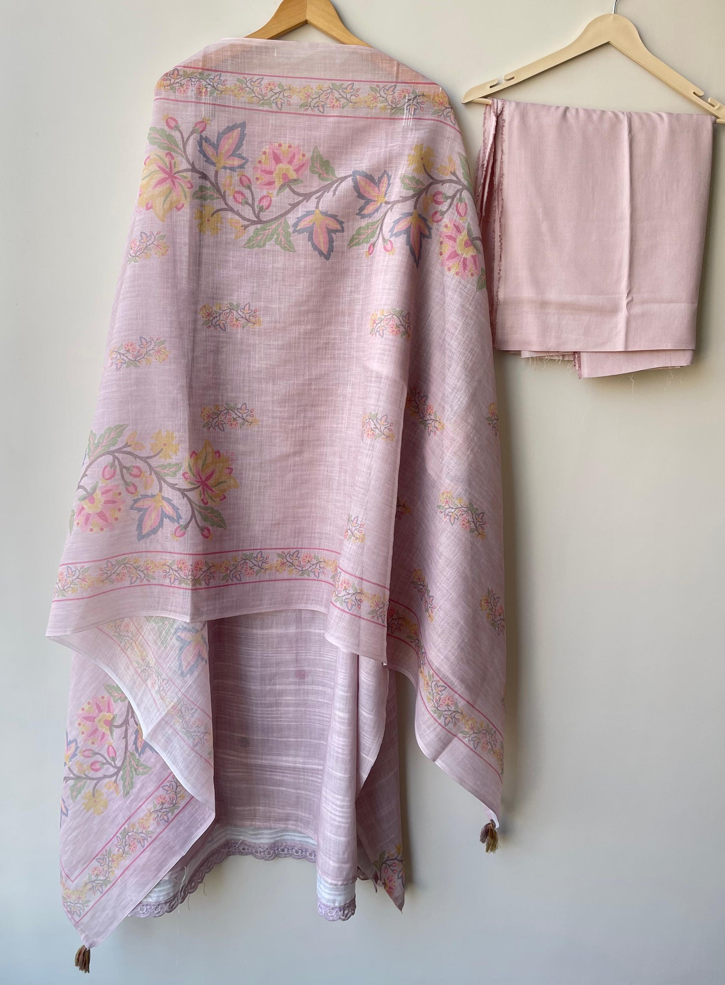 Self Khadi Linen Unstitched Ladies Suit RC18671 (a) – view 3