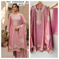 Shimmer silk unstitched ladies suit Rc19116 (b)