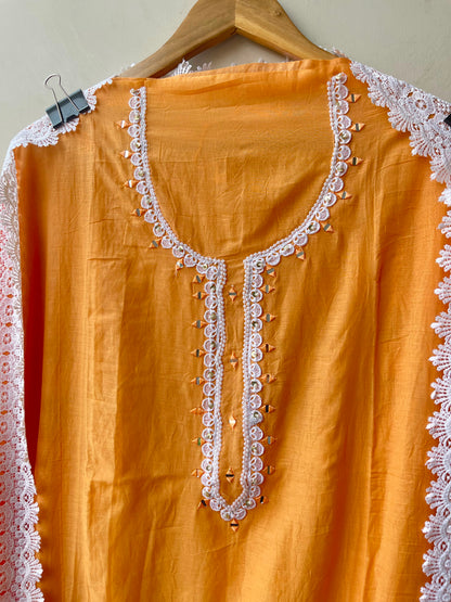 Mul Chanderi Unstitched Ladies Suit with Kutdana Work RC-19239 - Royal Chic by Priti (photo 4)