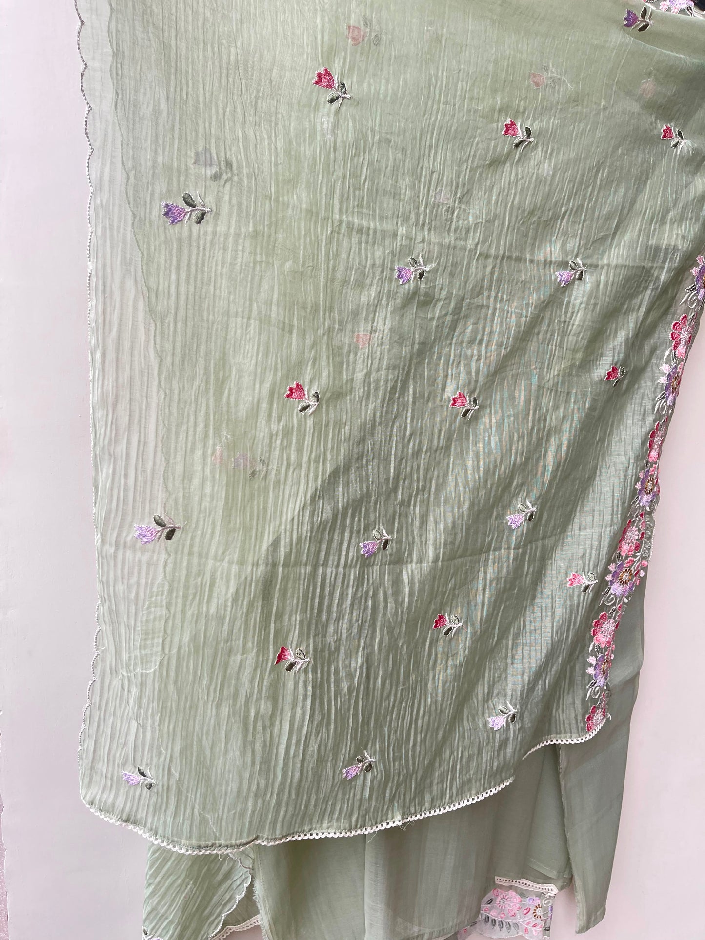 Mul cotton unstitched ladies suit Rc19081
