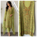 Laknavi Georgette Fabric Ladies Unstitched Suit RC-18831