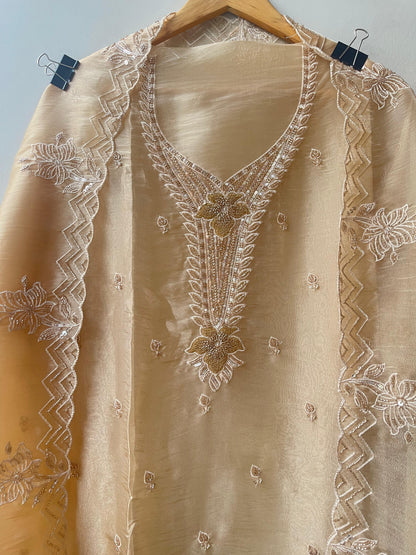 Shimmer tissue unstitched ladies suit Rc19340 (b)