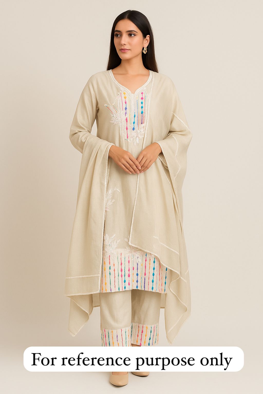Mul chanderi unstitched ladies suit Rc17836