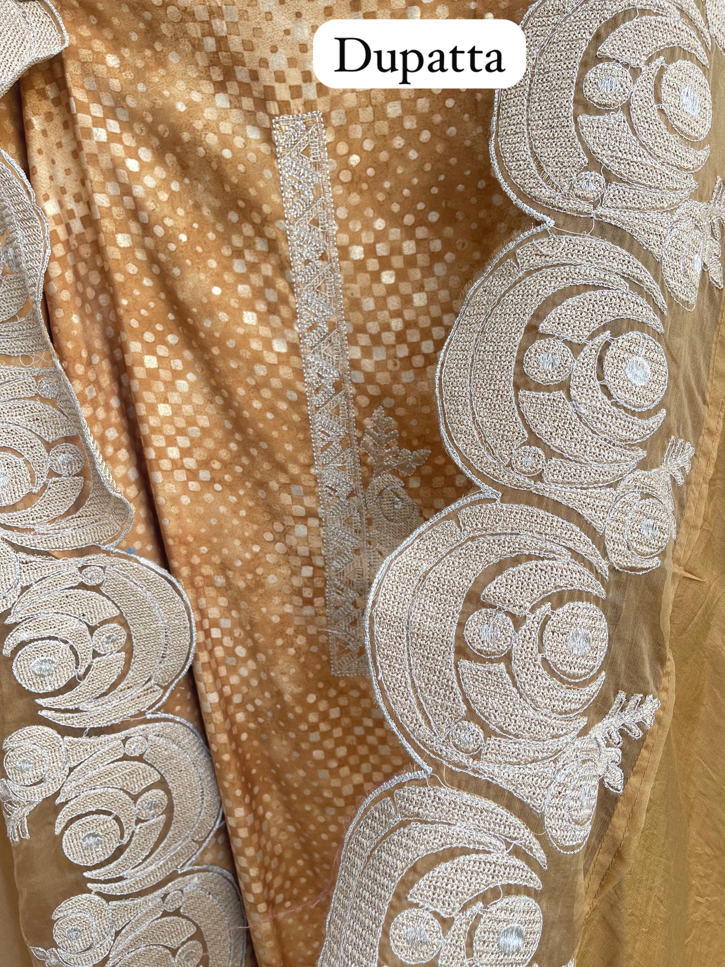 Banarasi muslin silk unstitched ladies suit Rc17834 (a)