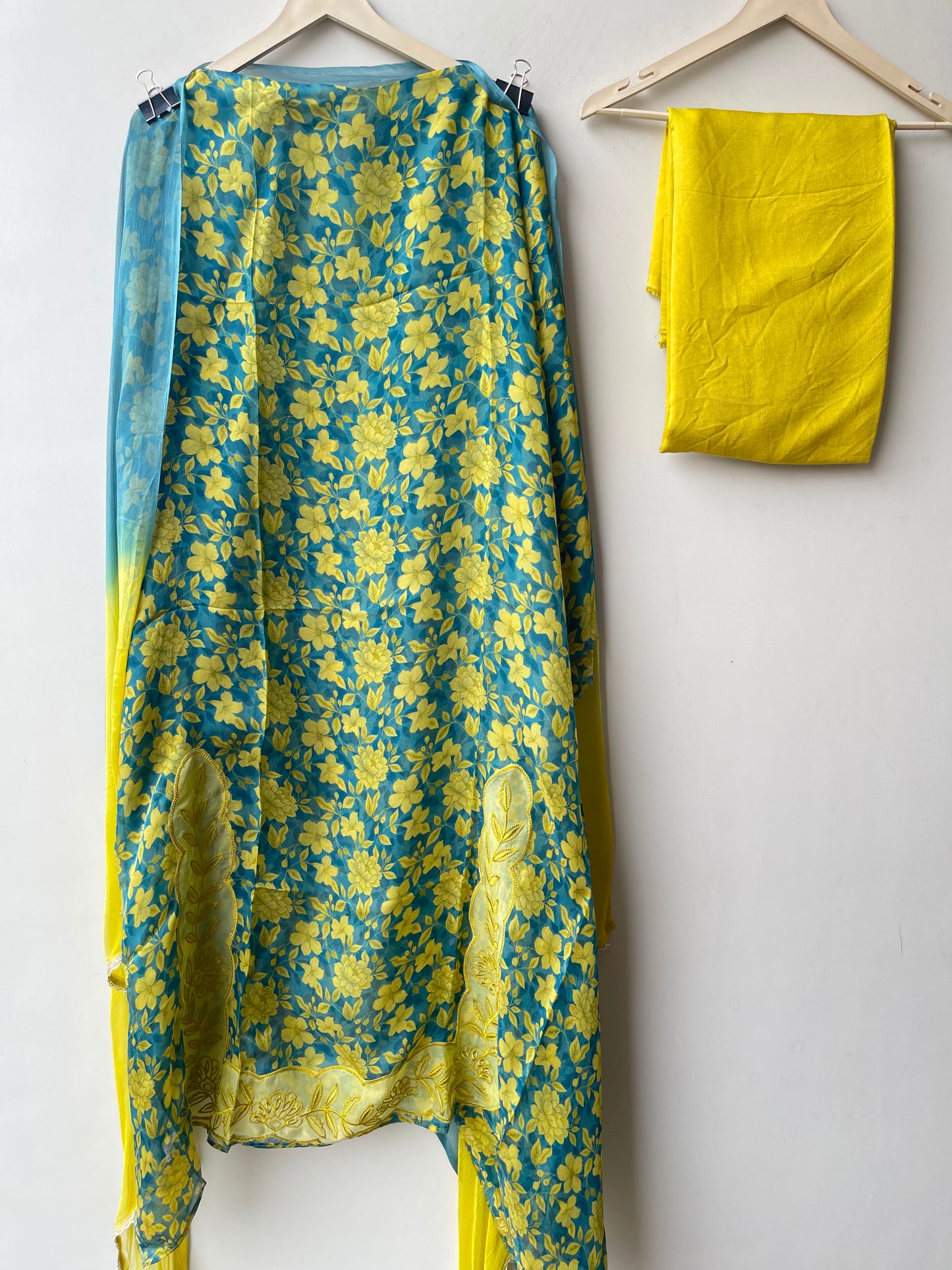 Organza Tuile printed ladies unstitched suit Rc19059