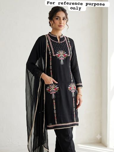 Organza Tuile unstitched ladies suit Rc19339 (c)