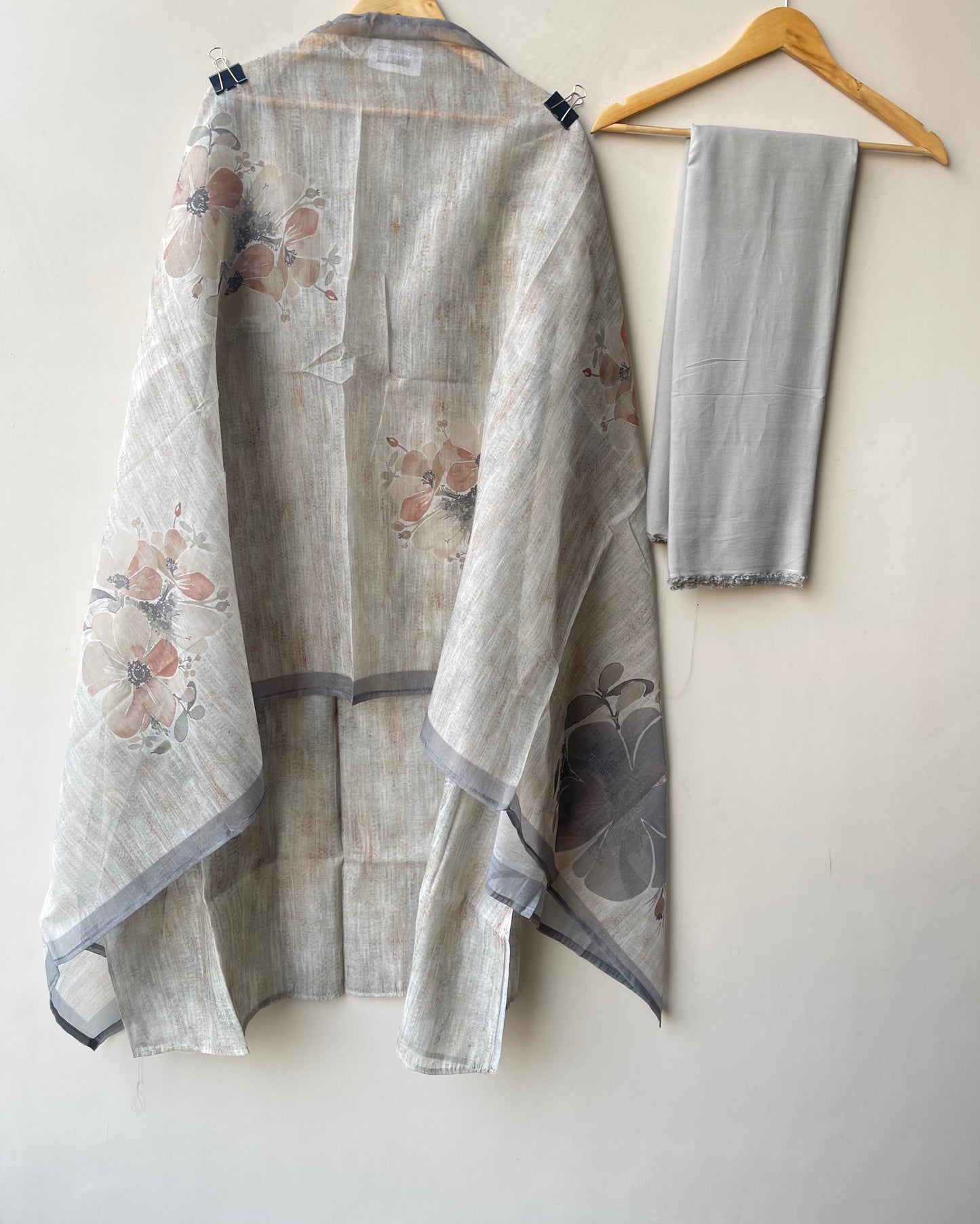 Pure self mul chanderi ladies unstitched suit Rc19169