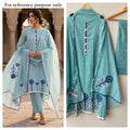 Mul cotton fabric unstitched ladies suit Rc18992 (c)