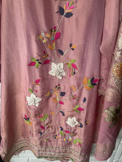 Shimmer silk unstitched ladies suit Rc17716 (a)