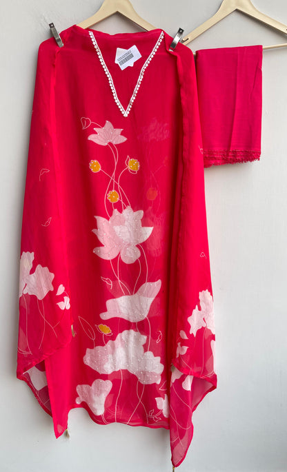 Organza Unstitched Ladies Suit RC-17868 – view 2