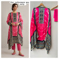 Gajji silk printed unstitched ladies suit Rc19226 (b)