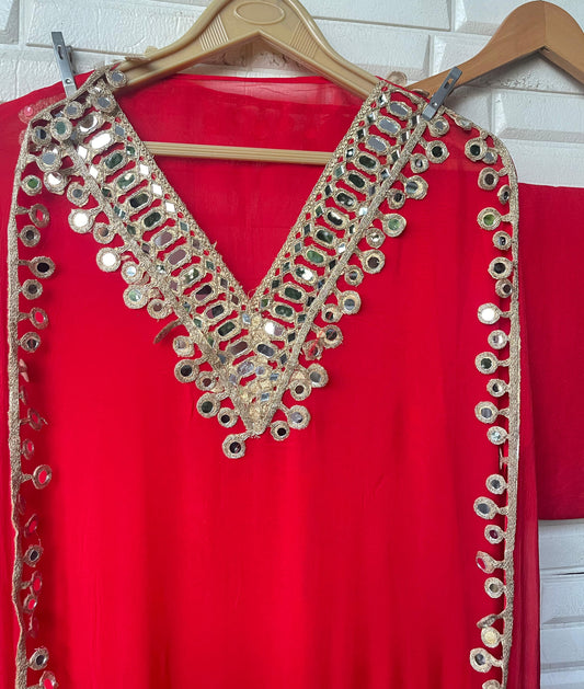 Organza unstitched ladies suit Rc17758 (a)