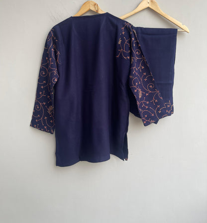 Kashmiri pheron short kurta coord set Rc18361 (c)