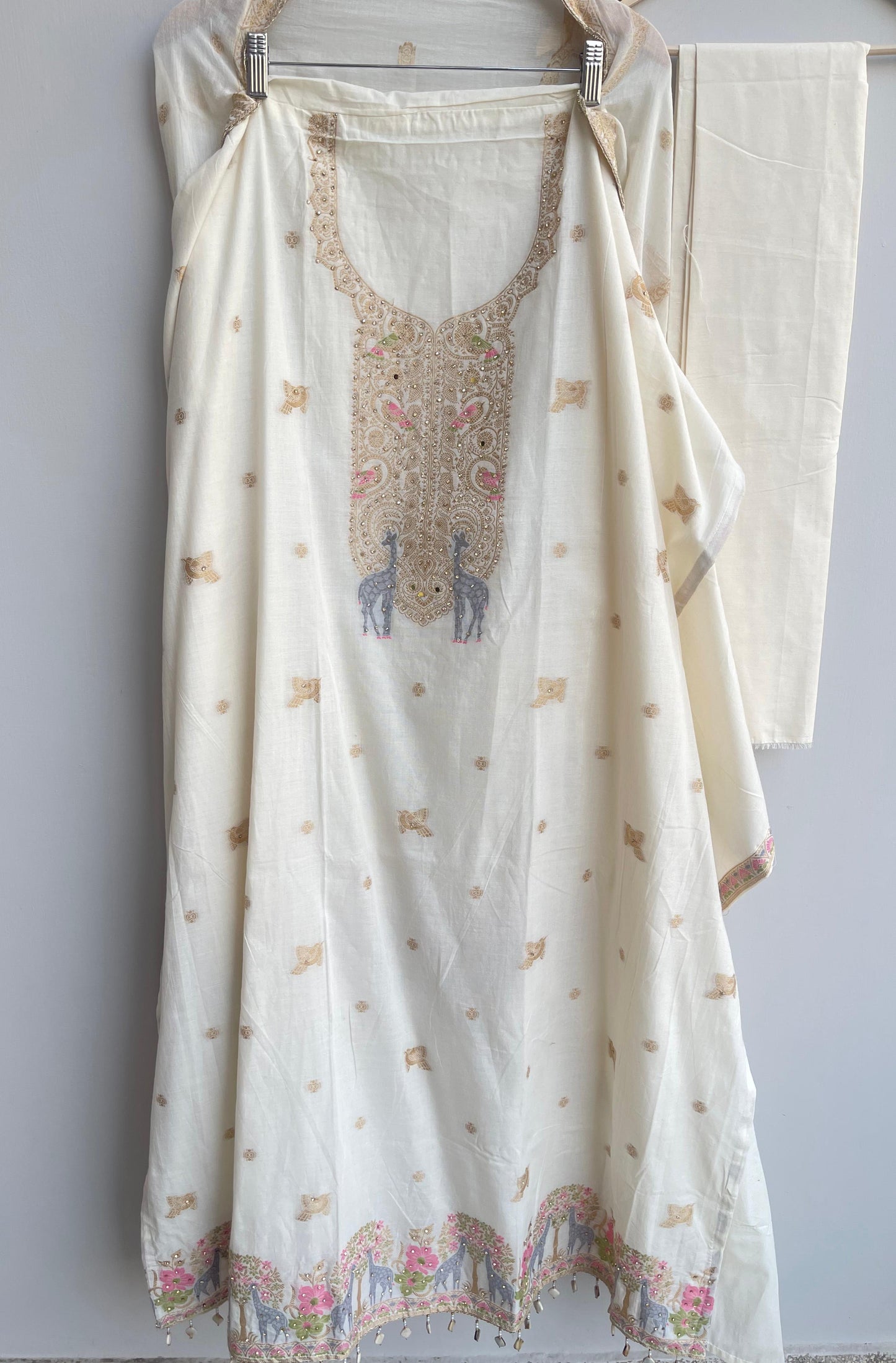 Jaamdhani unstitched ladies suit Rc18489