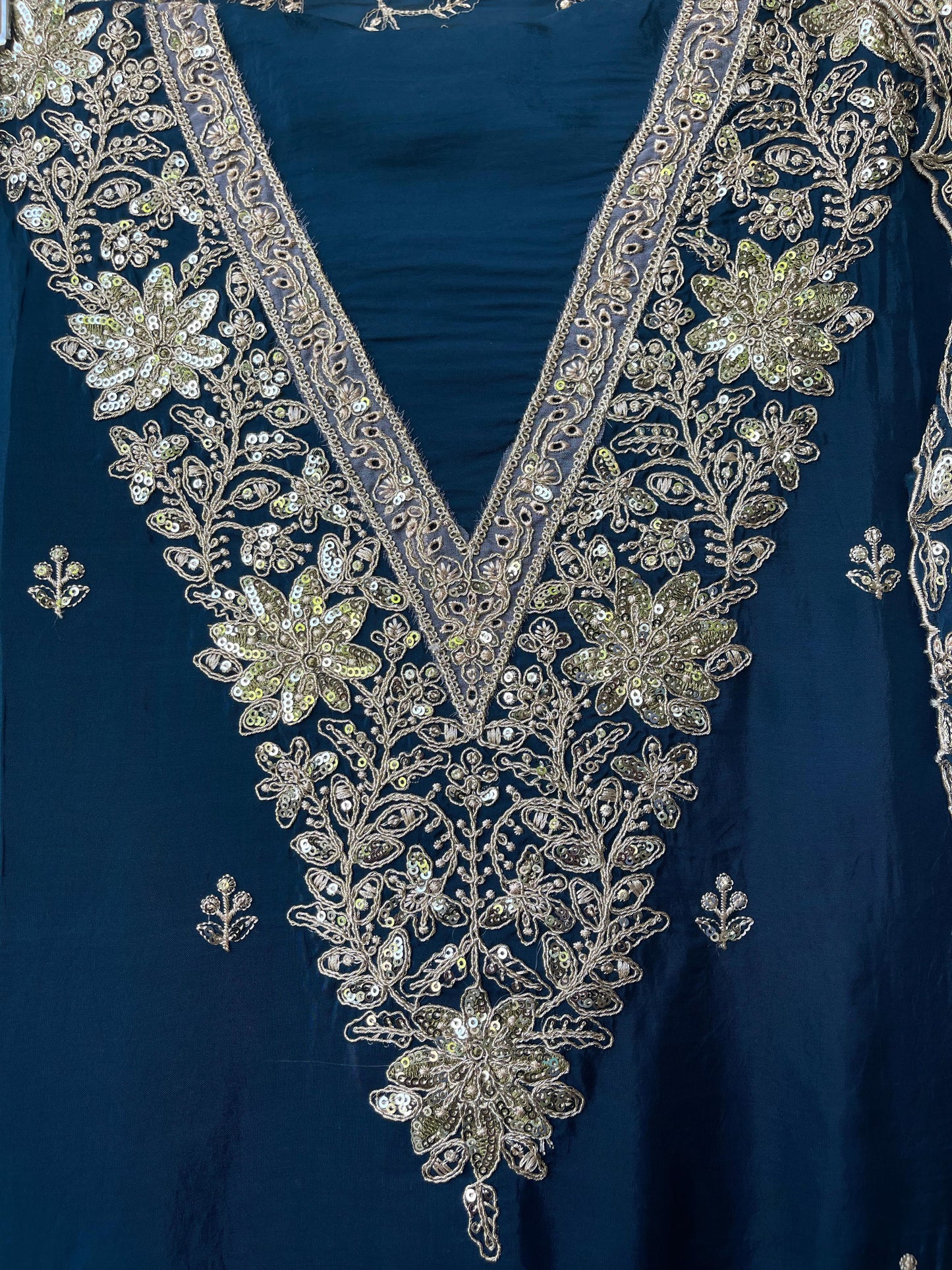 Organza unstitched ladies suit Rc17744 (b)