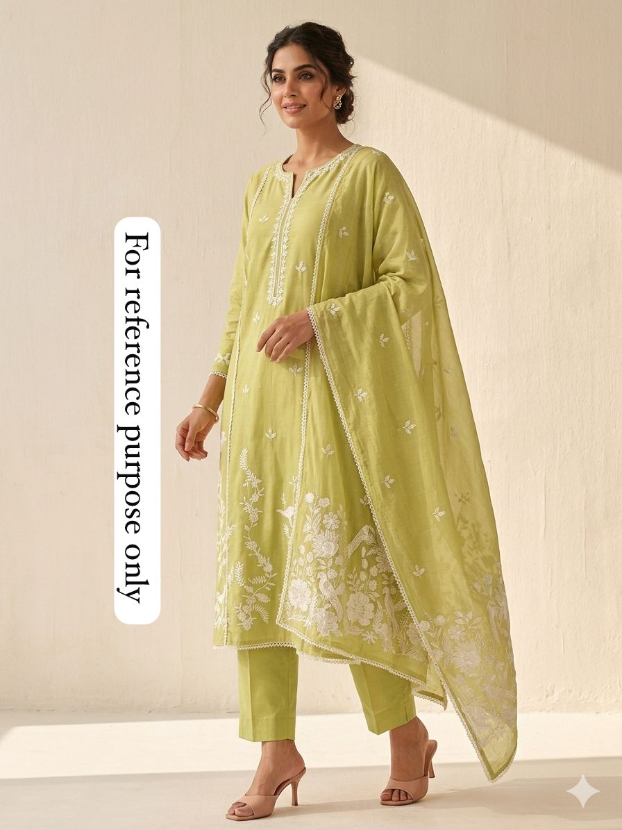 Mul Chanderi Unstitched Ladies Suit RC-18892 – view 2