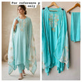 Mul chanderi unstitched ladies suit Rc19181