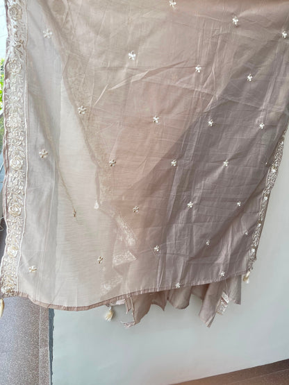 Mul chanderi unstitched ladies suit Rc19012 (c)