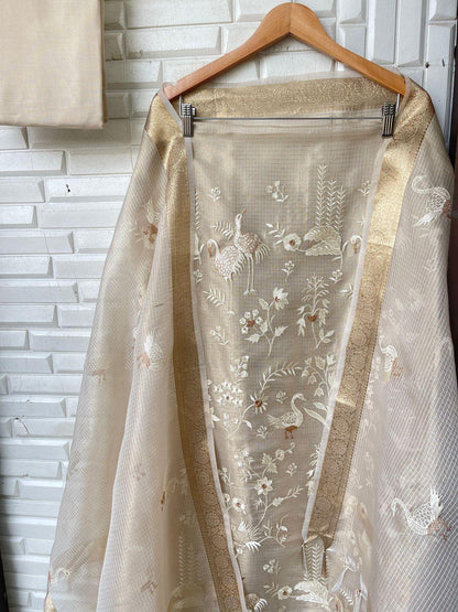 Kora silk unstitched ladies suit Rc16115
