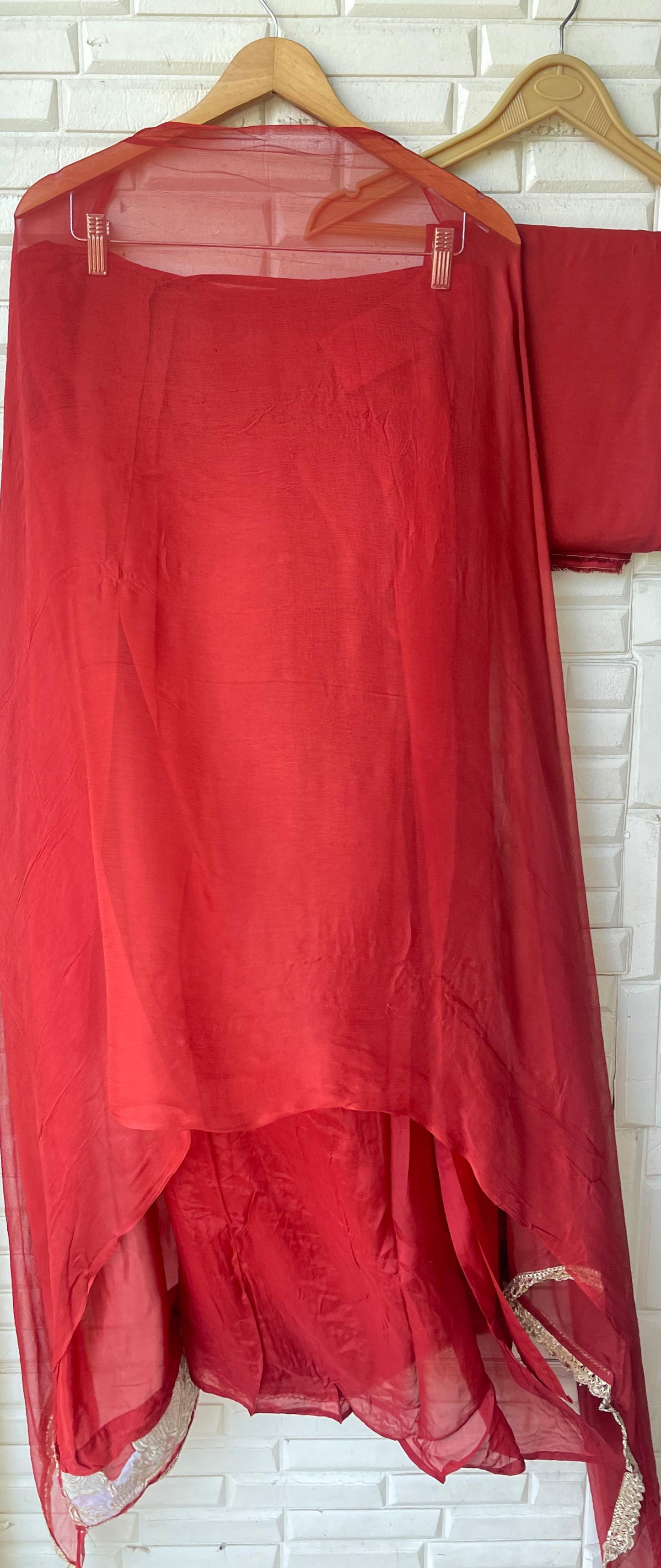 Organza unstitched ladies suit Rc17821 (a)