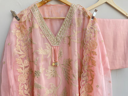 Organza unstitched ladies suit Rc17936 (a)