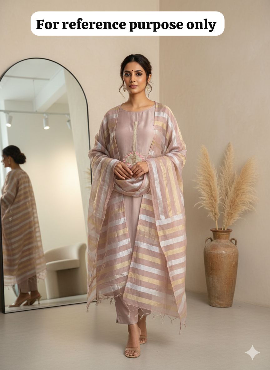 Shimmer Silk Unstitched Ladies Suit RC-18199 – view 5