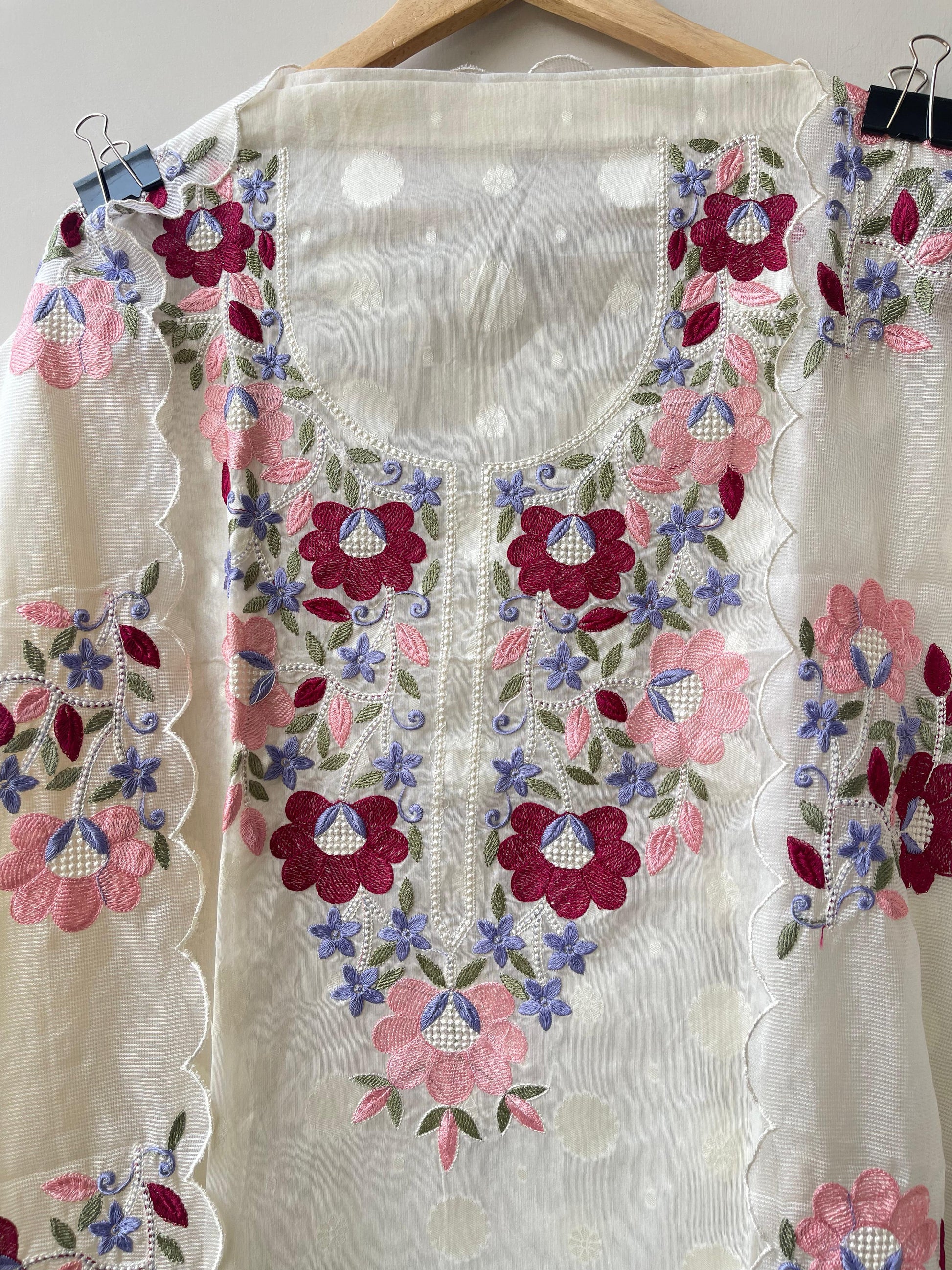 Self Mul Cotton Unstitched Ladies Suit RC-18897 – view 7