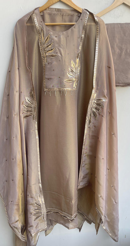 Shimmer silk unstitched ladies suit Rc17882 (a)