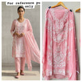Organza Tuile fabric ladies unstitched suit Rc19131 (b)