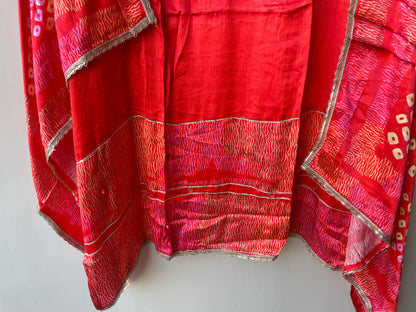 Gajji silk printed unstitched ladies suit Rc19332 (a)