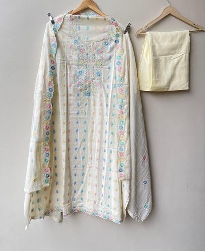Mul cotton unstitched ladies suit Rc18918