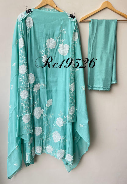 Mul chanderi unstitched ladies suit Rc19326 (c)