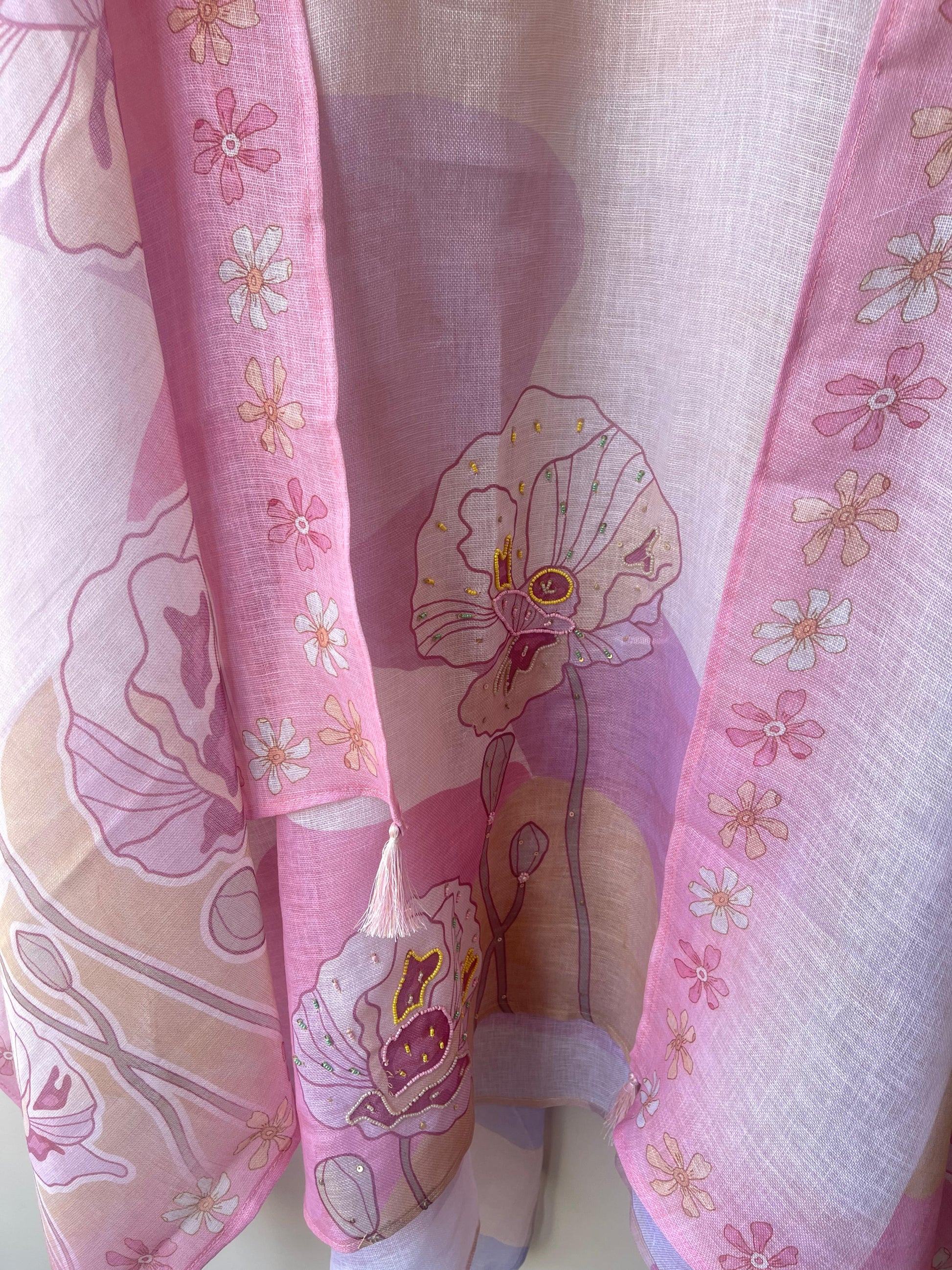 Linen Printed Unstitched Ladies Suit RC-18653 – view 6