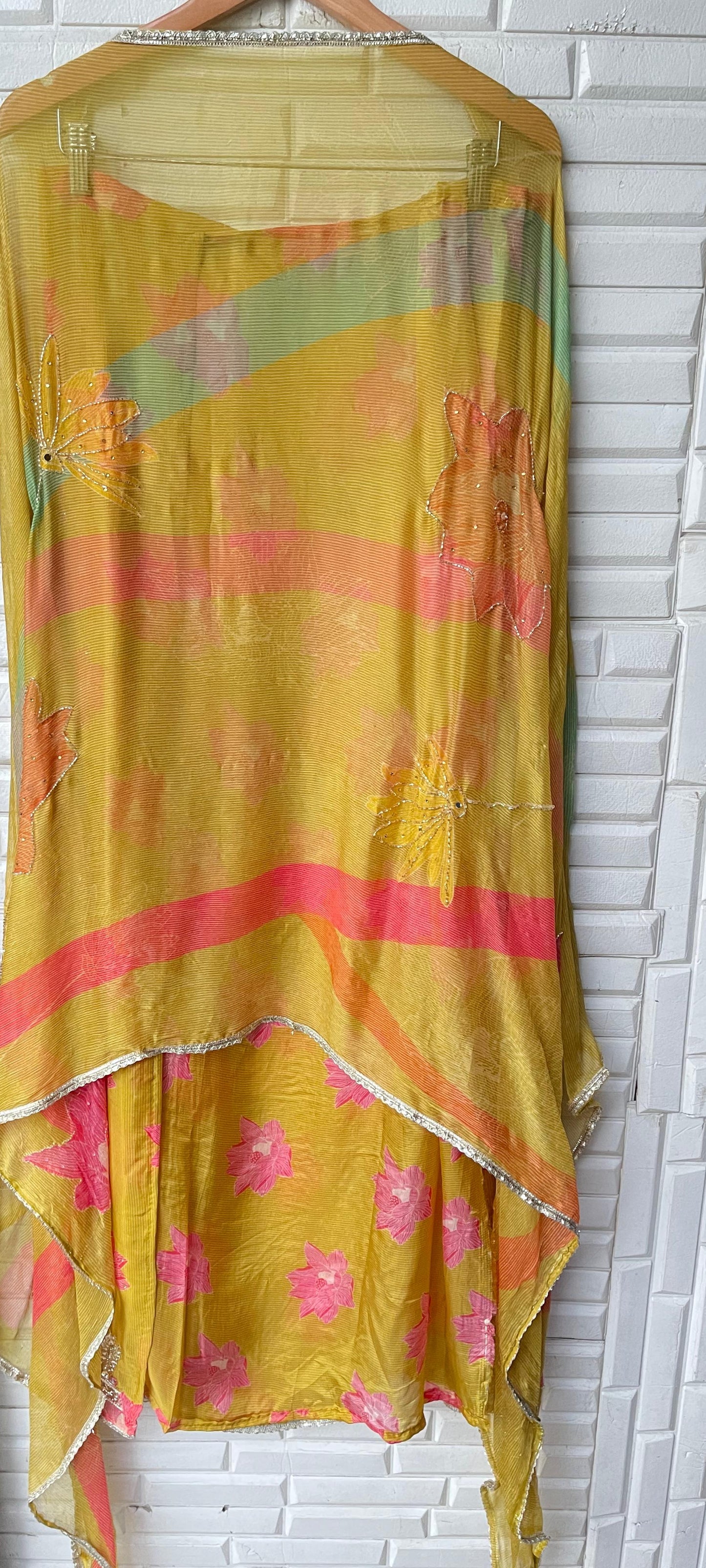 Organza unstitched ladies suit Rc173734