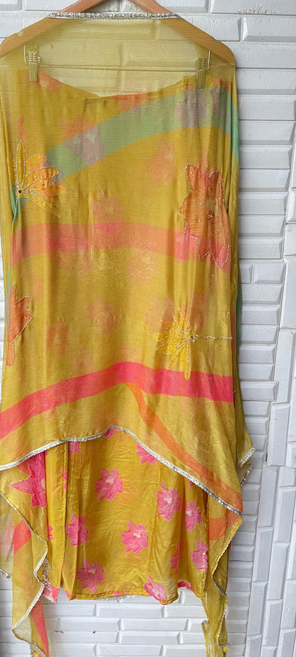 Organza unstitched ladies suit Rc173734