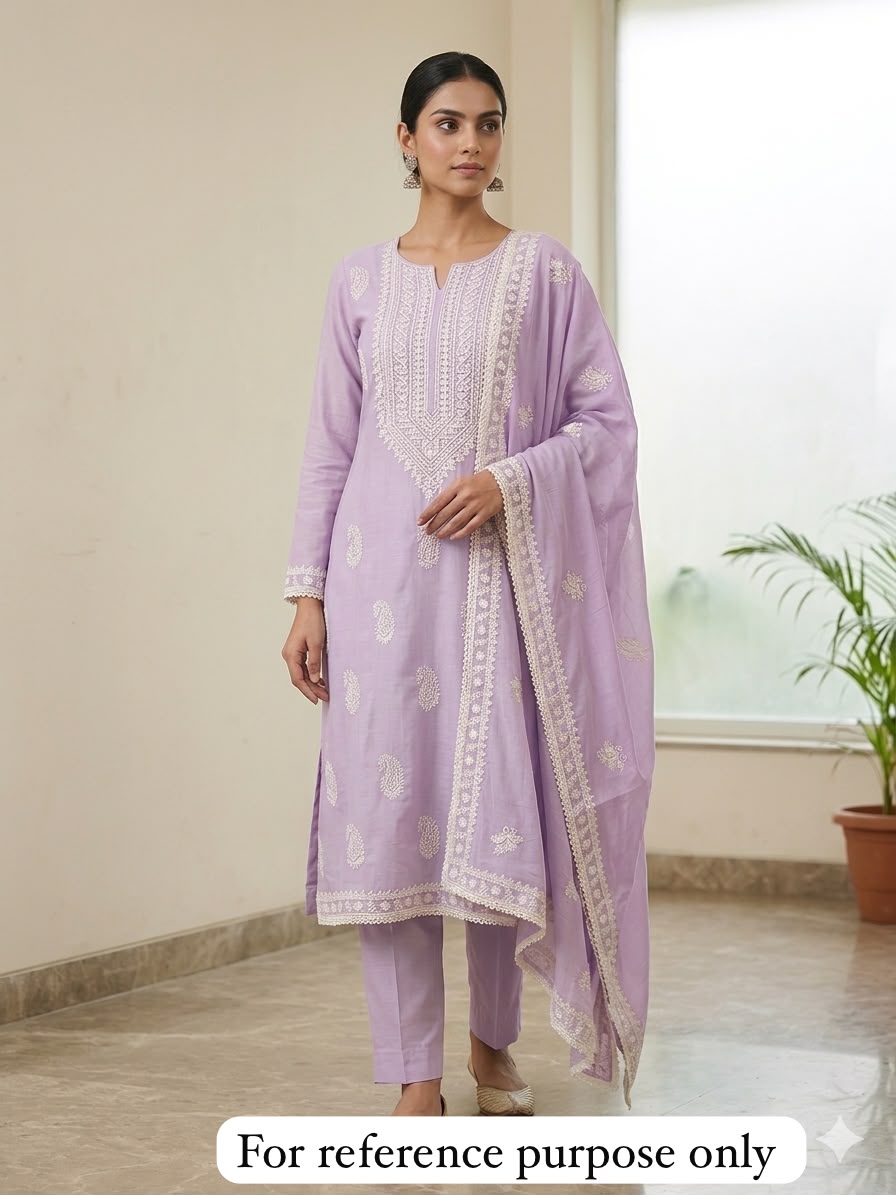 Mul chanderi unstitched ladies suit Rc18975 (a)