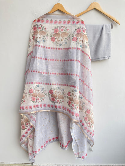 Banarasi kota doriya ladies unstitched suit Rc18438