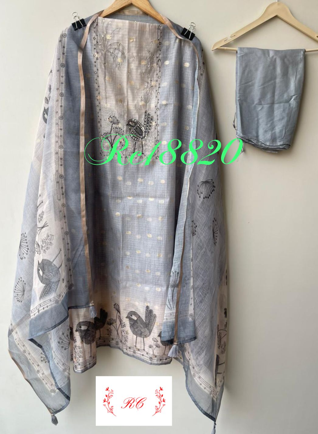 Banarasi Kota Doriya Ladies Unstitched Suit RC-18820 – view 2