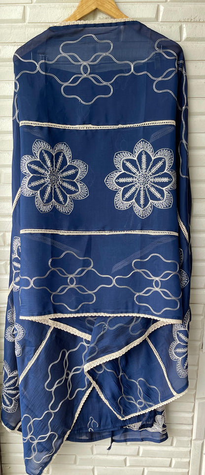 Mul chanderi unstitched ladies suit Rc17665